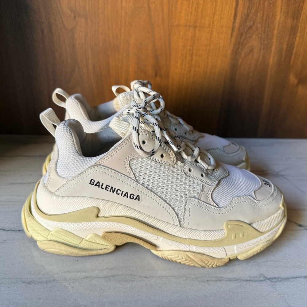 BALENCIAGA TRIPLE S SNEAKER White
